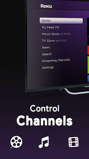 Rokie - Roku TV Remote Control ekran görüntüsü