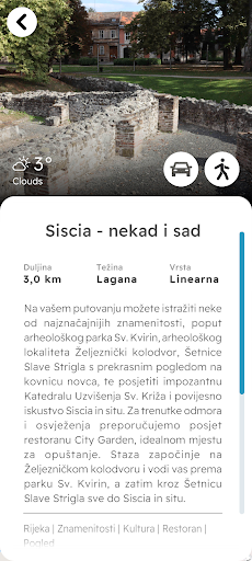Pješačke staze SMŽ ekran görüntüsü