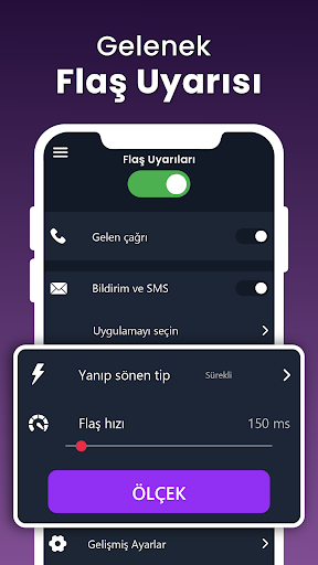 El fenerleri: Arama ve SMS ekran görüntüsü