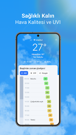 Rainbow Weather AI hava durumu ekran görüntüsü