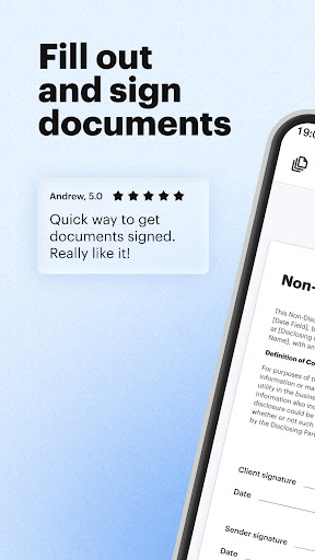 SignNow: Sign & Fill PDF Docs ekran görüntüsü