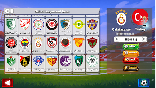 Türkiye Futbol Star 2026 ekran görüntüsü