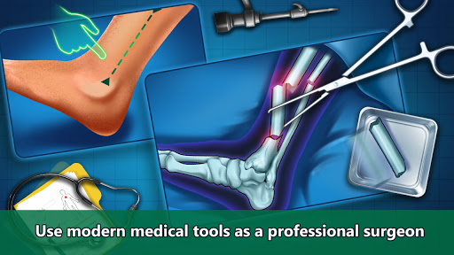 Foot Hospital Doctor Games ekran görüntüsü