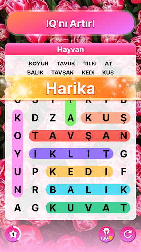 Kelime Ara ekran görüntüsü