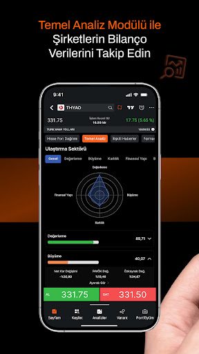 Matriks Mobil IQ: Borsa Döviz ekran görüntüsü