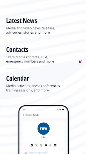 FIFA Media App ekran görüntüsü