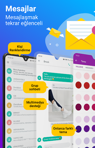 Mesajlar: SMS & MMS ekran görüntüsü