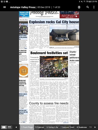 Antelope Valley Press E Editio ekran görüntüsü
