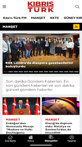 Kıbrıs Türk ekran görüntüsü