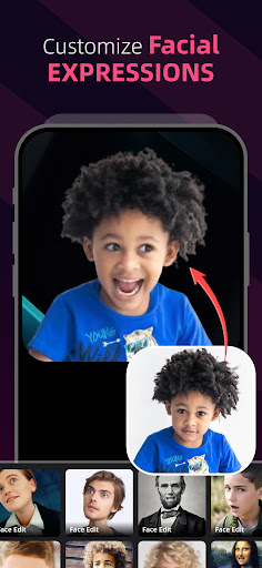 FaceWonder -AI Face Dance Edit ekran görüntüsü