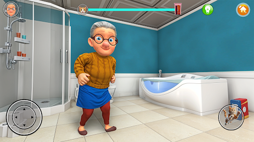 Kitty vs Granny - Kedi Sim 3D ekran görüntüsü