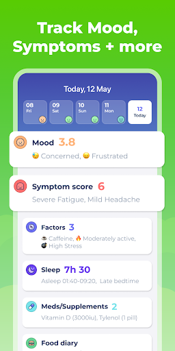Symptom, Mood & Period Tracker ekran görüntüsü