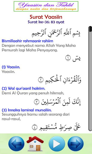 Surat Yasin Audio dan Tahlil ekran görüntüsü