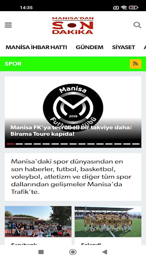 Manisa'dan Son Dakika ekran görüntüsü