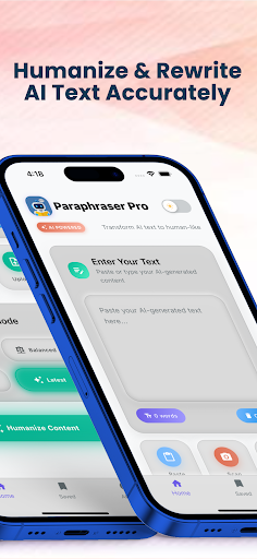 Paraphraser Pro: Humanize Text ekran görüntüsü