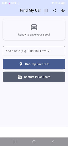 Parking Location Saver ekran görüntüsü