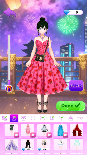 Star Idol Anime Doll Dress up ekran görüntüsü