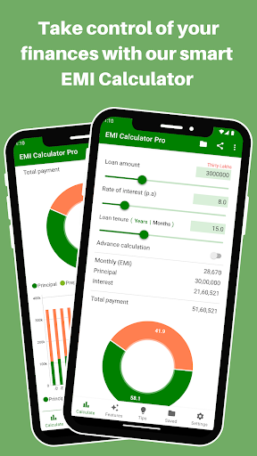 EMI Calculator ekran görüntüsü