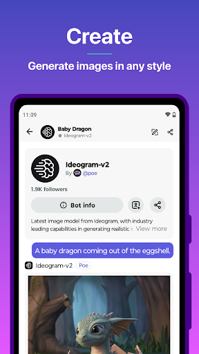 Poe - Fast AI Chat ekran görüntüsü