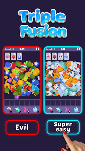 Triple Fusion: Match 3D Mania ekran görüntüsü