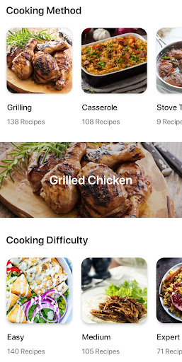 Tavuk Tarifleri ekran görüntüsü