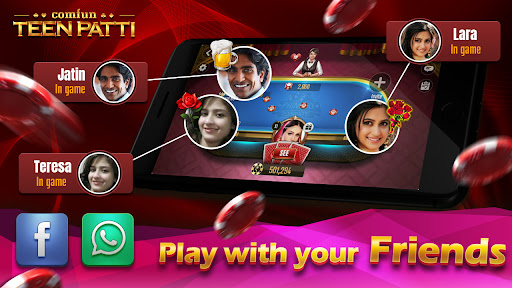 Teen Patti Comfun Card Online ekran görüntüsü