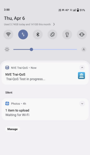 Netvelocity RQoS ekran görüntüsü