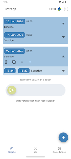 MaCoCo Zeiterfassung ekran görüntüsü