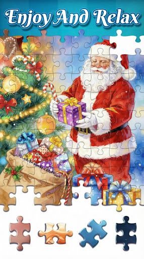 Santa Jigsaw HD ekran görüntüsü