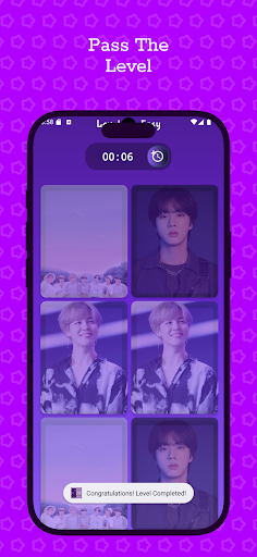 BTS Card Match ekran görüntüsü