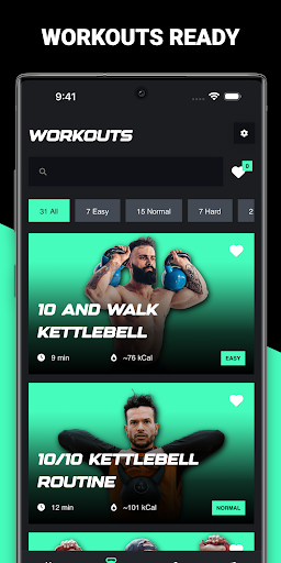 Kettlebell Training App ekran görüntüsü