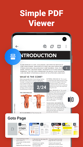 PDF Okuyucu, PDF Düzenleyici ekran görüntüsü