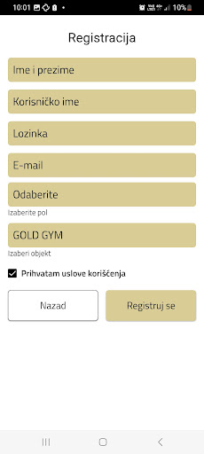 GOLD GYM ISTOCNO SARAJEVO ekran görüntüsü
