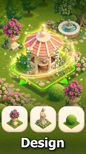 Garden Getaway: Merge & Design ekran görüntüsü