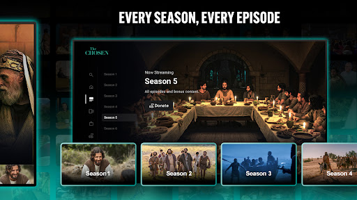 The Chosen TV ekran görüntüsü