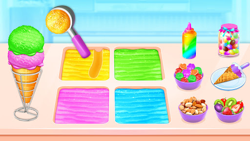 Ice Cream Cone-Ice Cream Games ekran görüntüsü