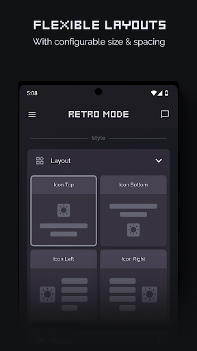 Retro Mode - Weather Widget ekran görüntüsü