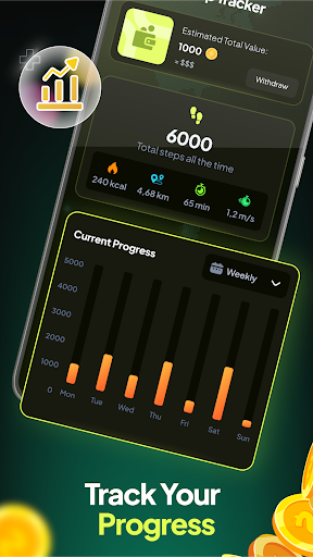 Runcash: Walk, Running to Earn ekran görüntüsü