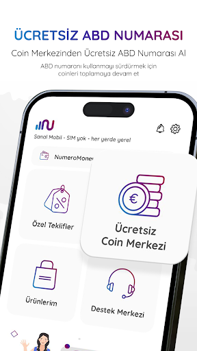 Numero eSIM: Sanal Numara ekran görüntüsü