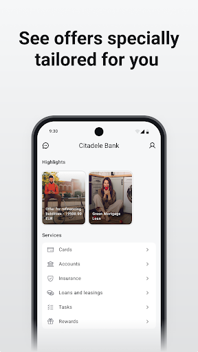 Citadele Bank ekran görüntüsü