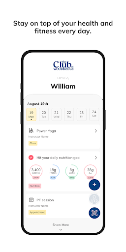 The Club at Woodbridge Online ekran görüntüsü