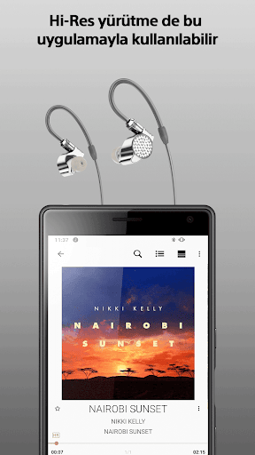 Sony | Music Center ekran görüntüsü