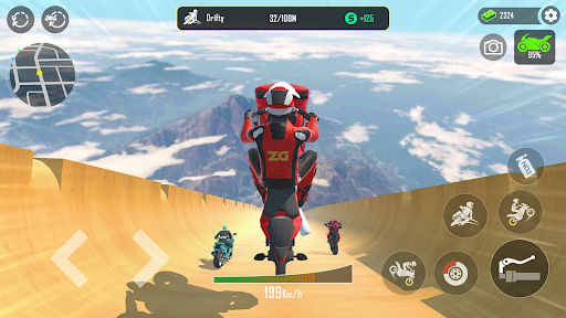 GT Moto Stunt 3D: Driving Game ekran görüntüsü