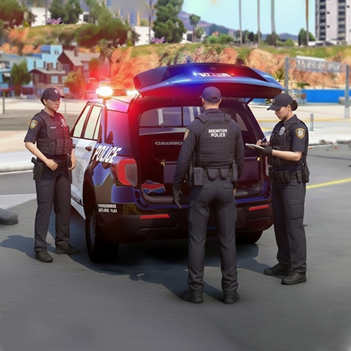Police Chase Thief Car Game 3d