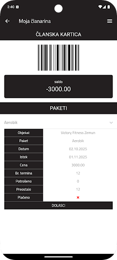 Victory Fitness Zemun ekran görüntüsü