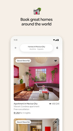 Airbnb ekran görüntüsü