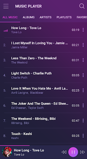 Music player - pro version ekran görüntüsü