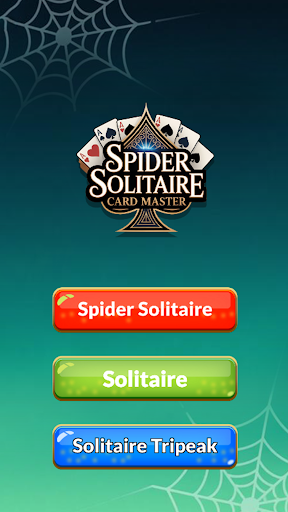 Spider Solitaire - Card Master ekran görüntüsü