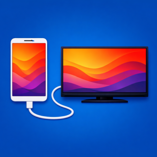 Screen cast HDMI USB connector