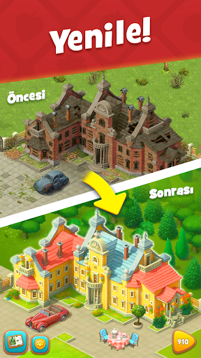 Gardenscapes ekran görüntüsü